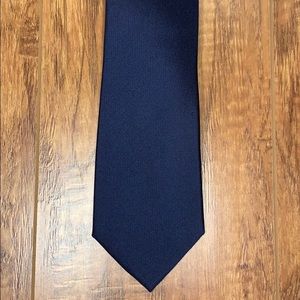 Café Coton | 100% silk neck tie - navy blue